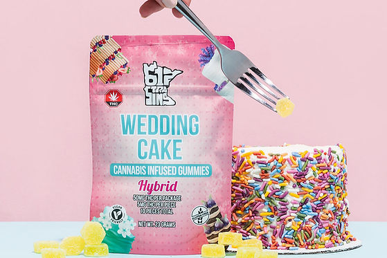 612 Strains Wedding Cake Gummies