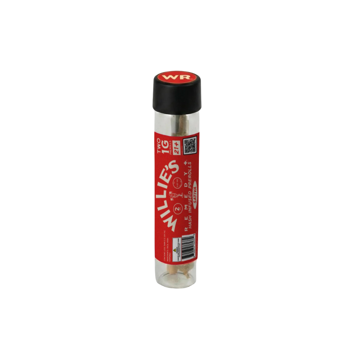Willie's Remedy Sativa 1g Hash Infused THCa Prerolls | 2 Count