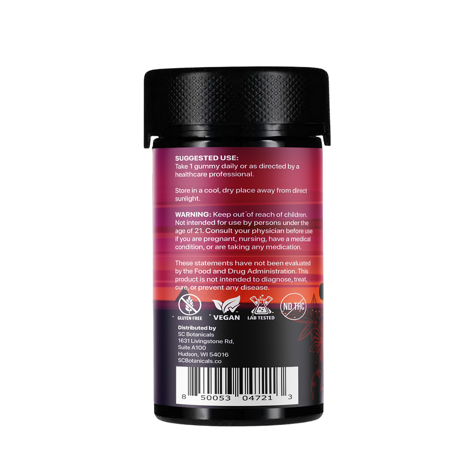 Thumbnail: THC-Free Deep Sleep Gummies | 30 Count