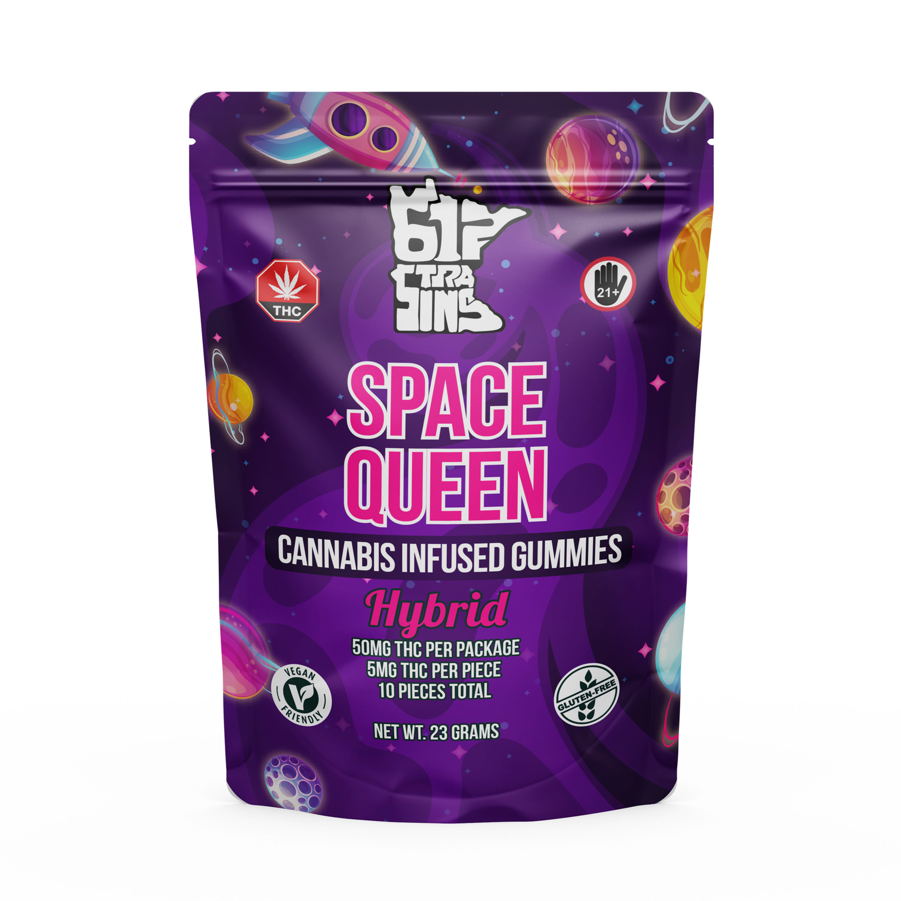 612 STRAINS Space Queen THC Gummies | Hybrid