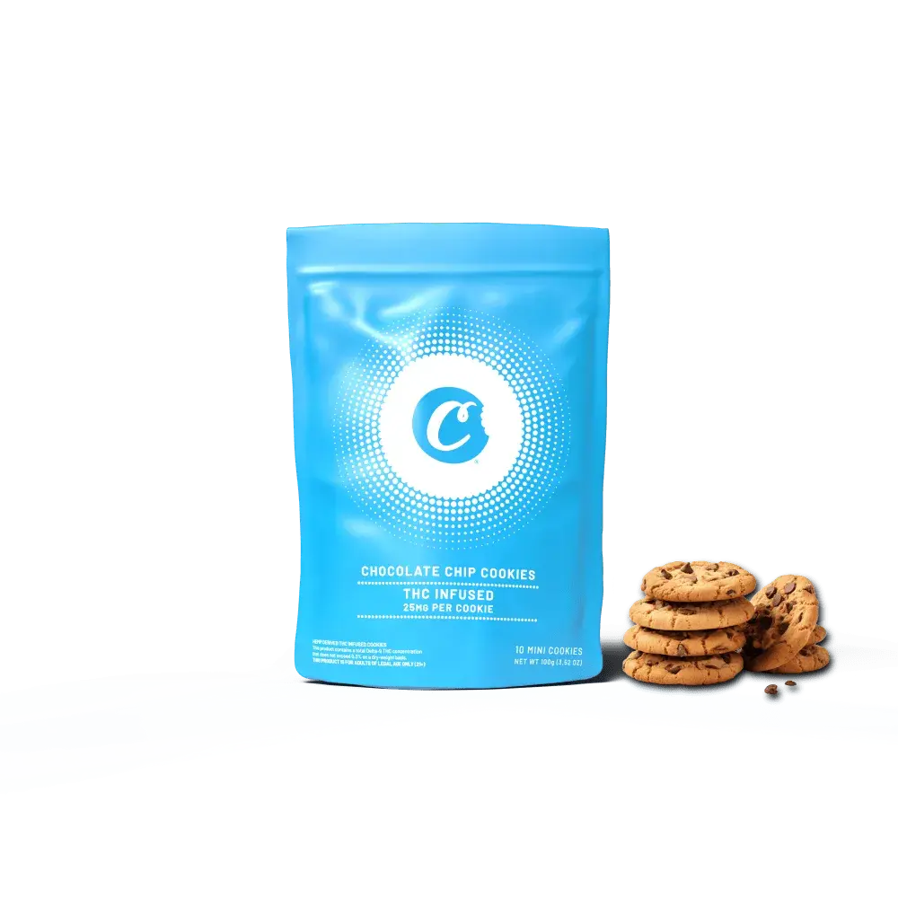 COOKIES Chocolate Chip Cookies | 25mg THC per cookie