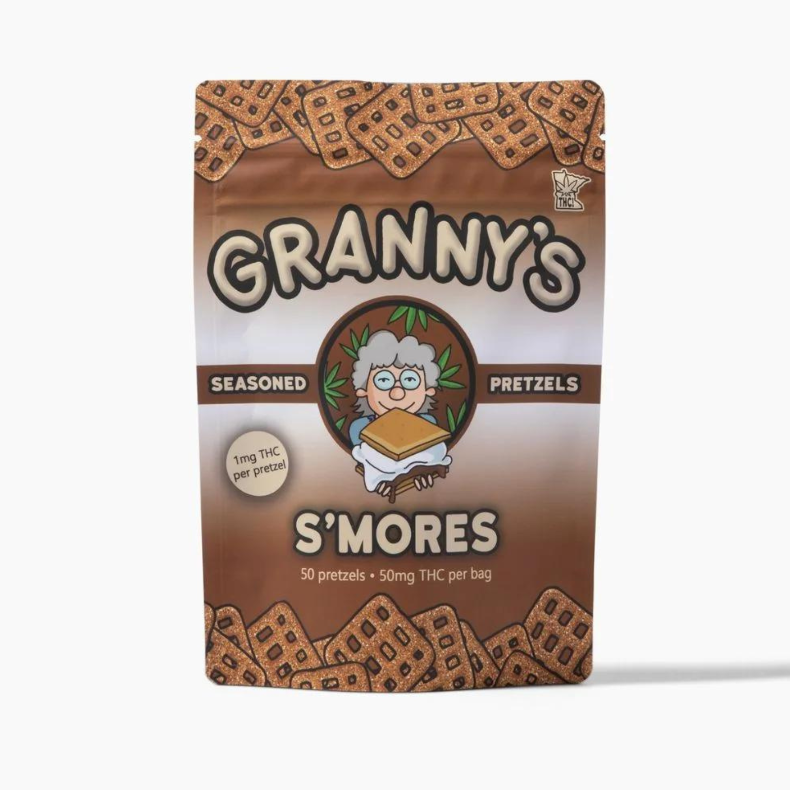 GRANNY'S Smore's THC Pretzels | 50 pieces
