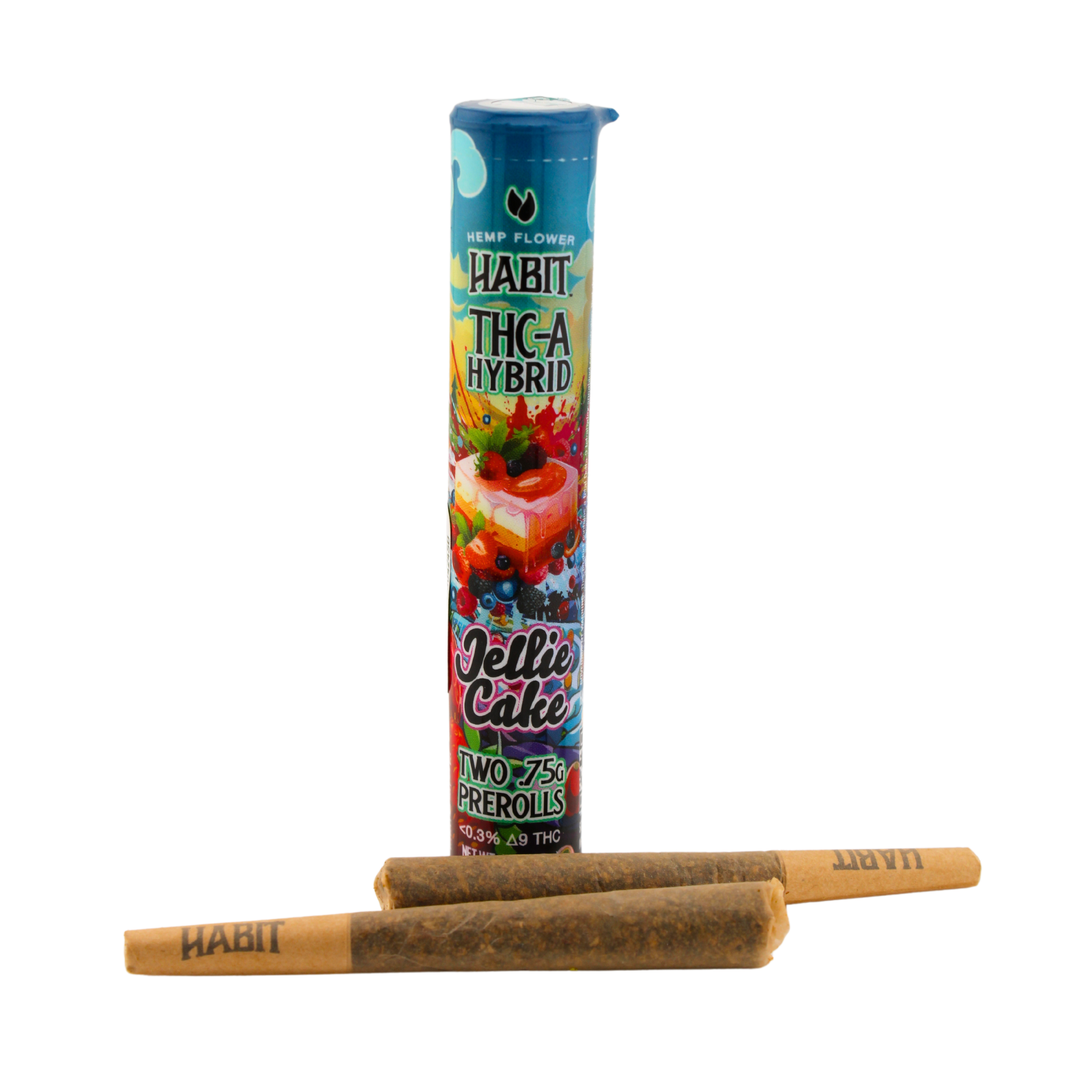 Jellie Cake THCa Pre-Rolls | 2 Count | Hybrid