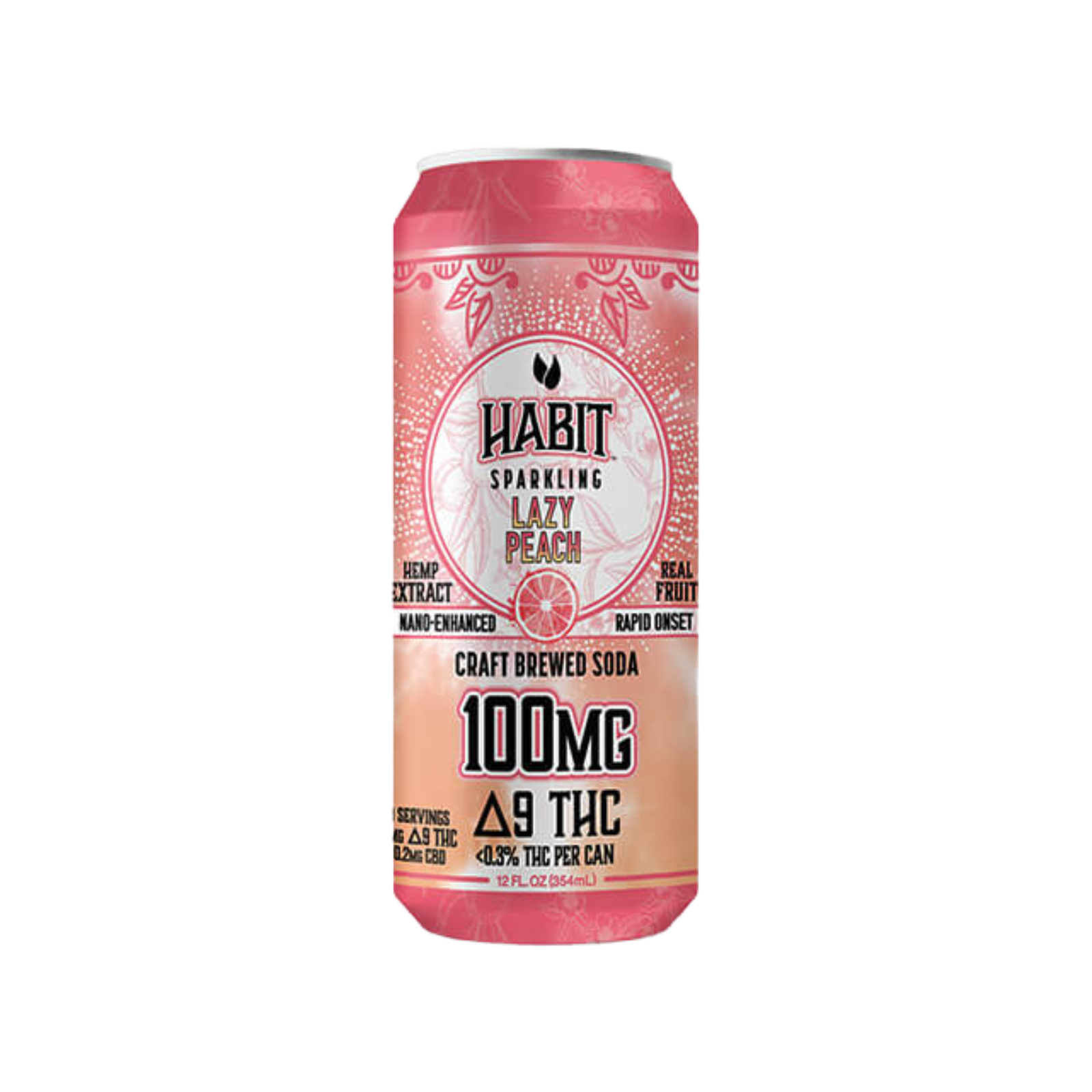 HABIT Lazy Peach Soda | 12oz