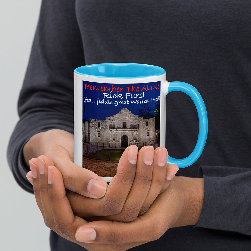 Thumbnail: Remember the Alamo Mug with Color Inside 11 oz