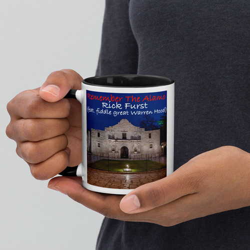 Remember the Alamo Mug with Color Inside 11 oz | Rick Furst Singer So