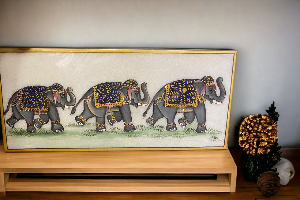 Thumbnail: Marble Painting 9X4