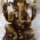 Thumbnail: 22'' Four Hand Fine Work Ganesha Brass Statue