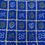 Thumbnail: Blue Bandani Georgette Embroidery Lace Saree