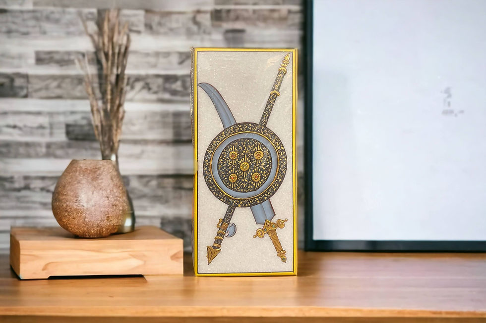 Thumbnail: Marble Painting 9X4