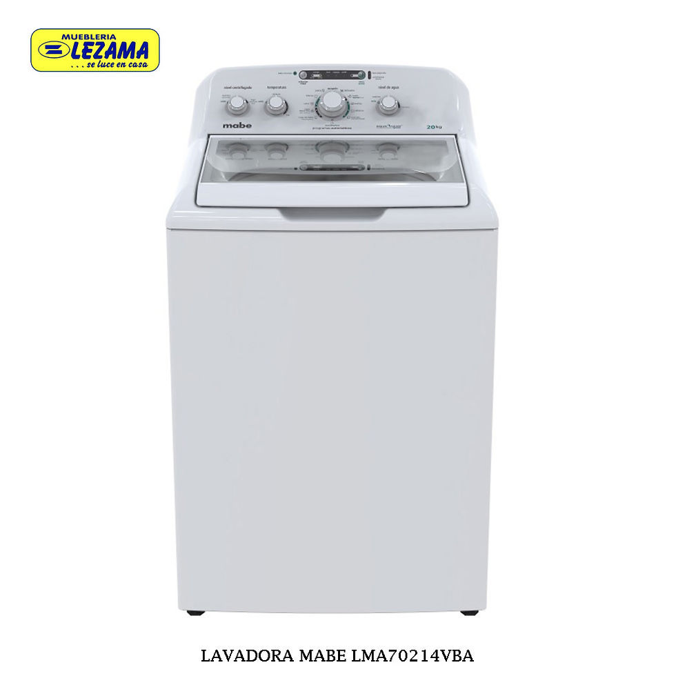 LAVADORA MABE LMA70214VBAB 20 KG BLANCA
