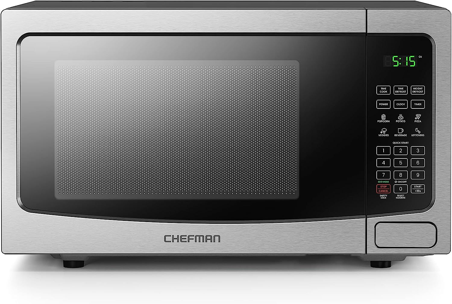 HORNO MICROONDAS CHEFMAN RJ55-SS-11-MX 1.1" ACERO INOX
