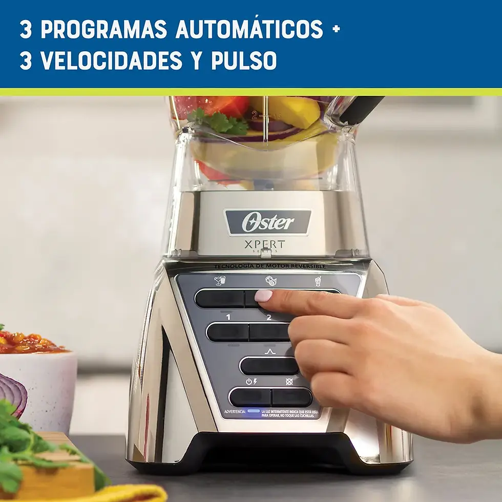 Miniatura: LICUADORA OSTERIZER BLST3A-C2T 1100W XPERT CROMADA VASO TITAN GRI