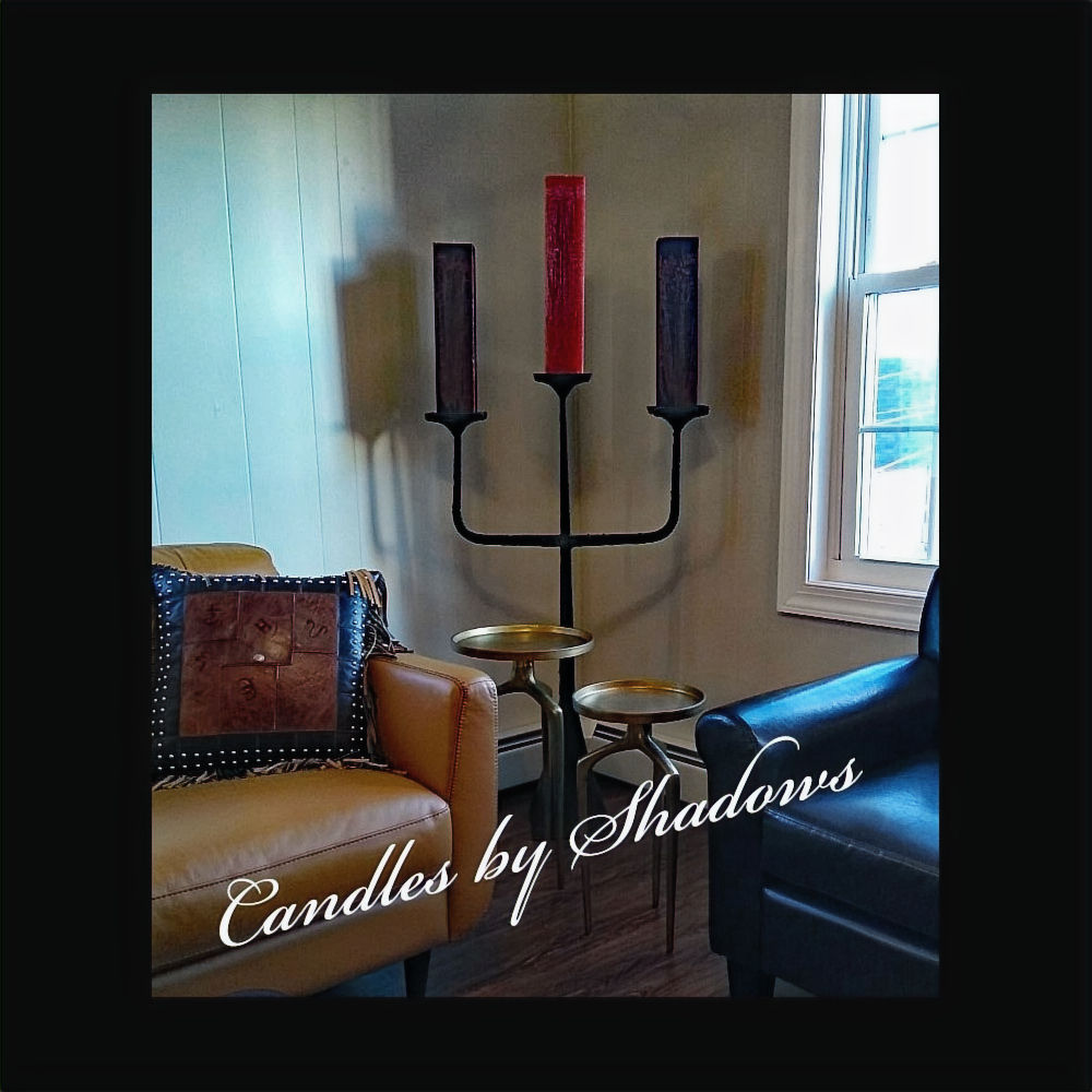 4x16" Square Candles - PAIR