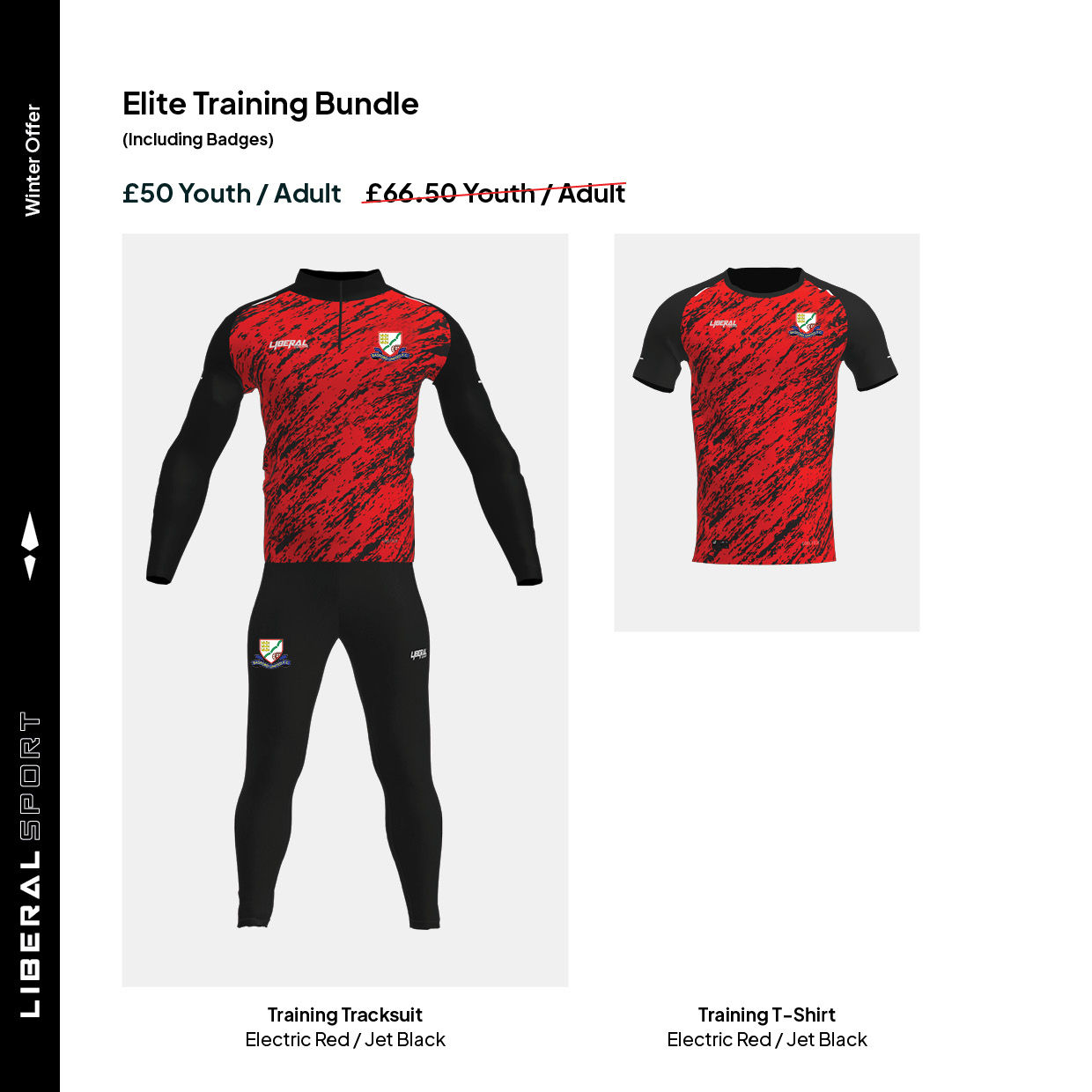 Elite Training Bundle Electric Red/Black