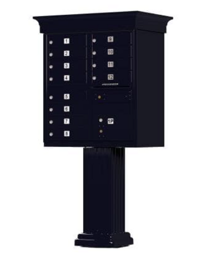 Cluster Box Unit Keyless Standard Cluster Box Unit 1570-12 | Street Lamps