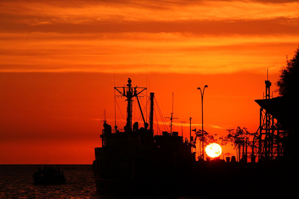 Sunset at Losari Waterfront