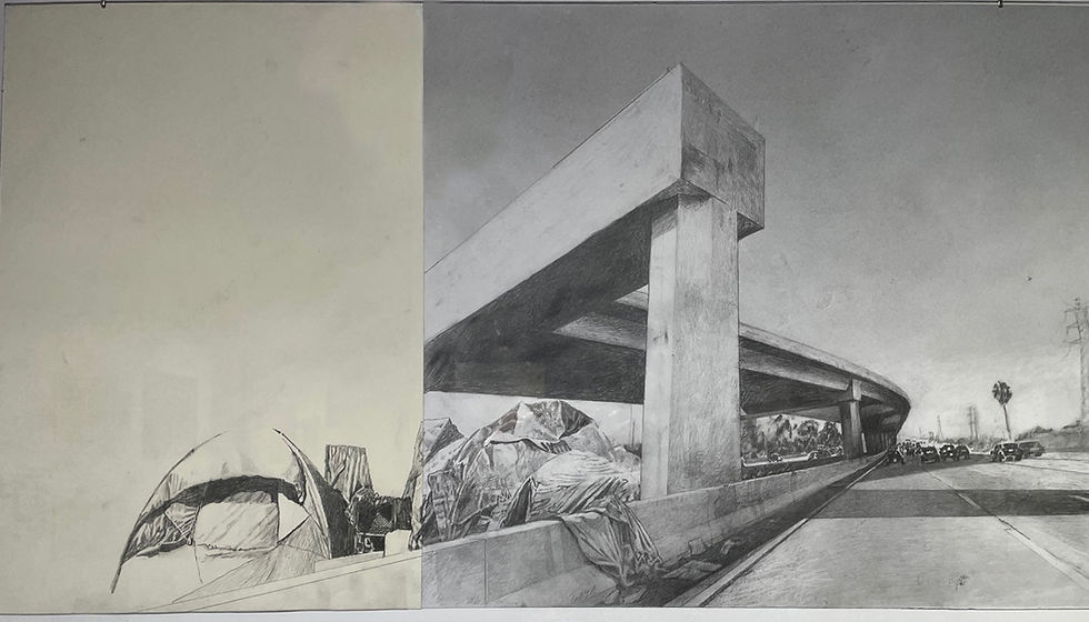 homeless freeway