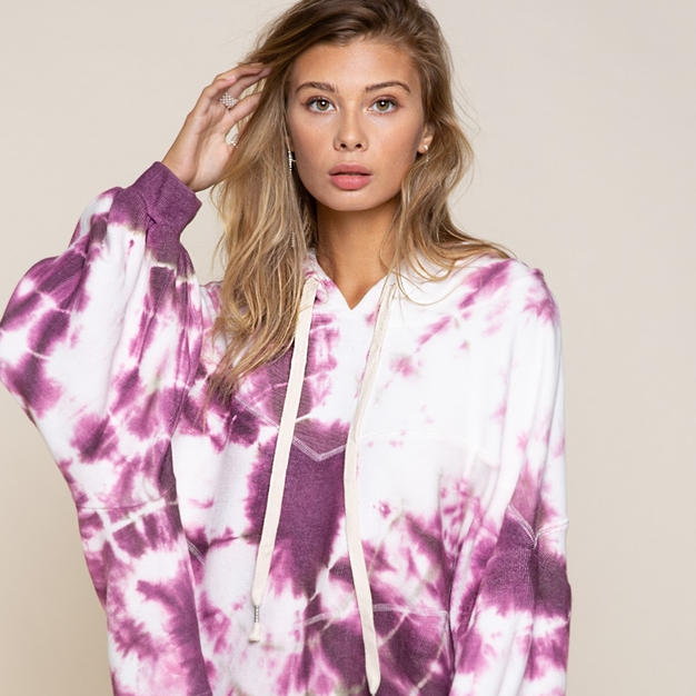 Pink Electri Sparks Hoodie