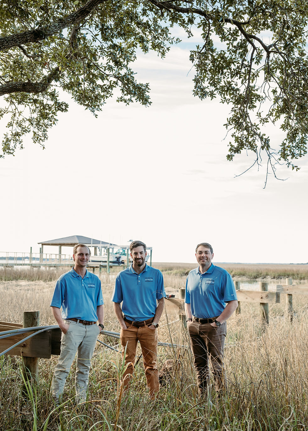 The Coastal Dock and Resurfacing team in Beaufort, SC