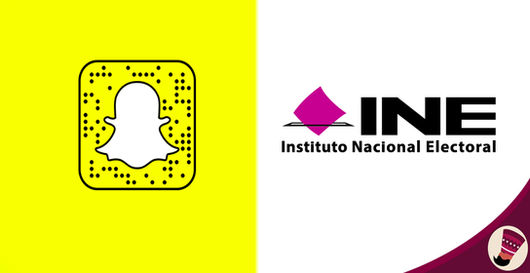 INE y Snapchat trabajan juntos para motivar la participación Ciudadana.
