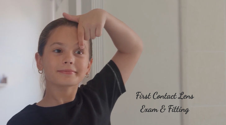 Teen's First Contact Lens Exam & Fitting