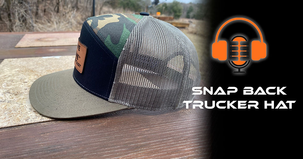 Thumbnail: Hyve Time Trucker Snap Back Hat with Leather Patch