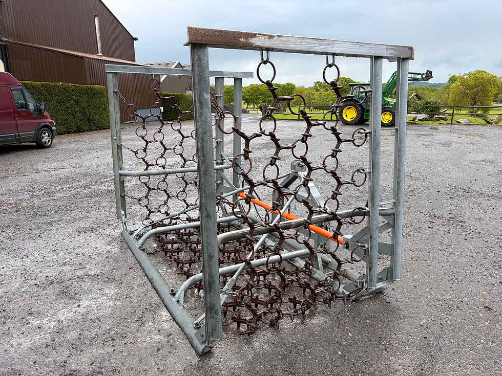 Thumbnail: Ritchie 6 Metre Hydraulic Folding Chain Harrows