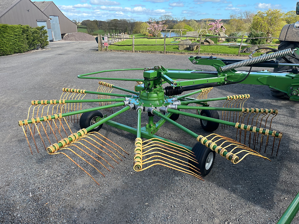 Thumbnail: 2017 Krone TC880 Plus Twin Rotor Rake