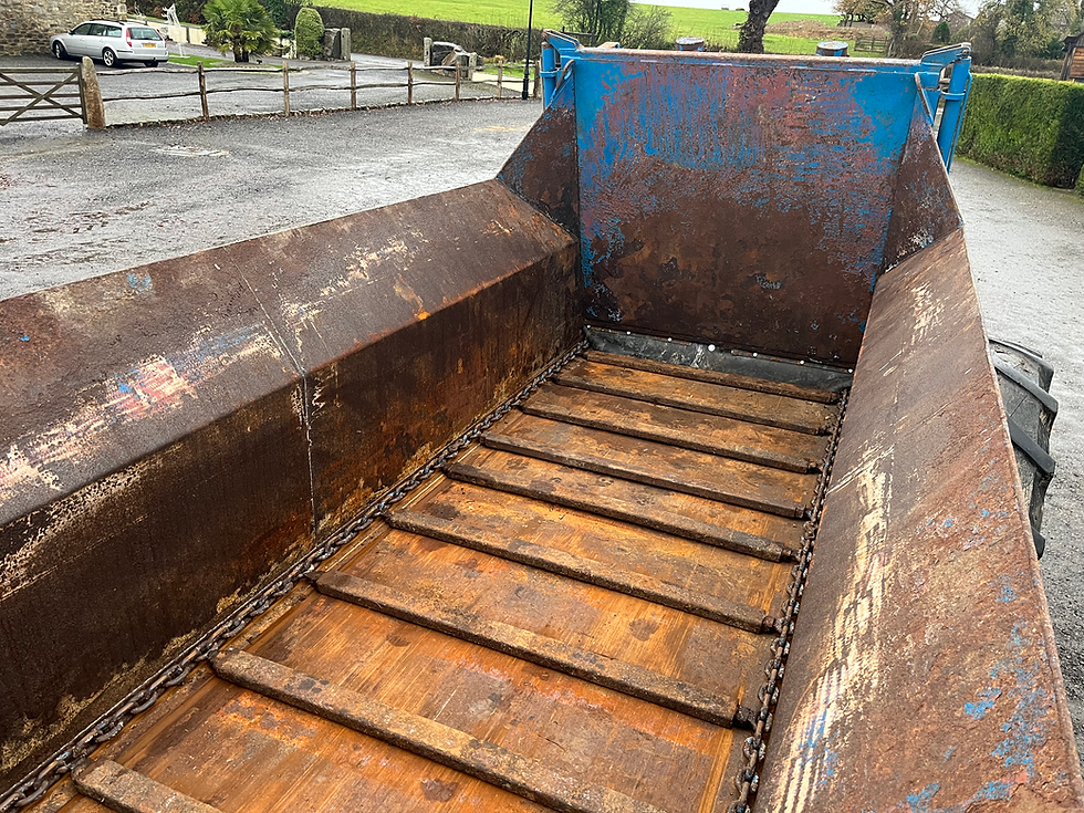 Thumbnail: 2012 Bunning Lowlander 90 MK4 Rear Discharge Spreader