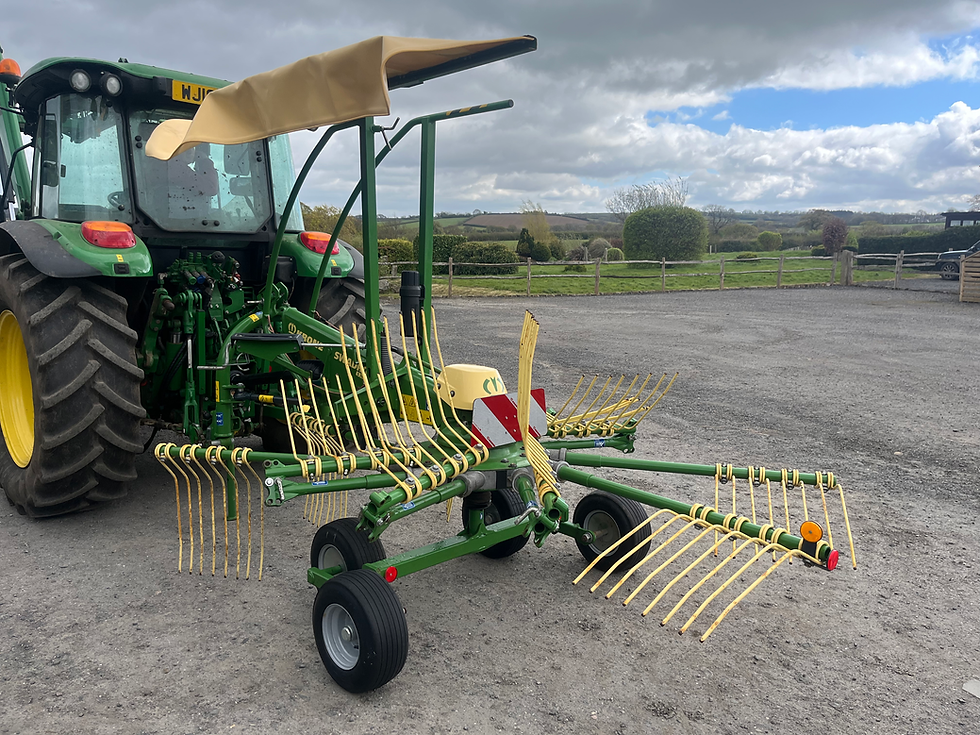 Thumbnail: 2022 Krone Swadro S380 Single Rotor Rake