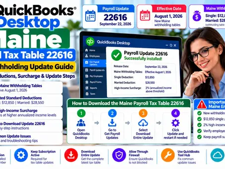 QuickBooks payroll tax table not updating troubleshooting guide for tax table errors, update problems and payroll fixes