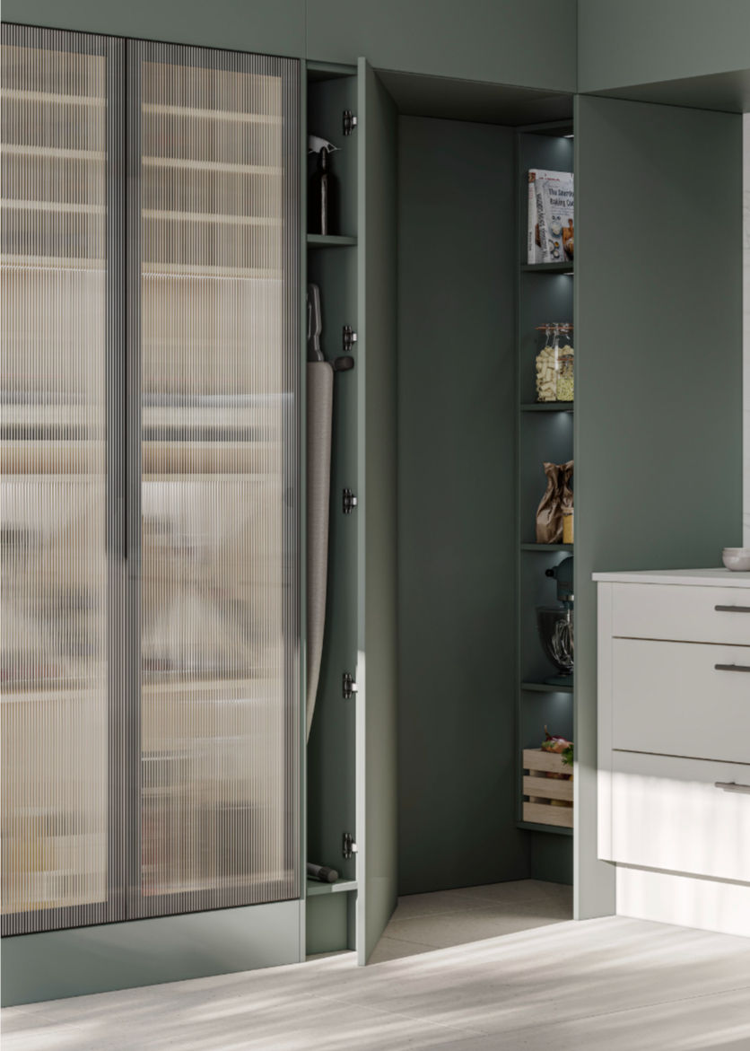 Hidden Pantry - in luxury kitchen