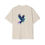 Thumbnail: Men's Oversized Love & Freedom Tee - Graphic T-Shirt with Rose and Bird Design