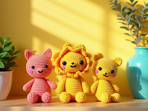 Ideas para decorar tu hogar con amigurumis personalizados