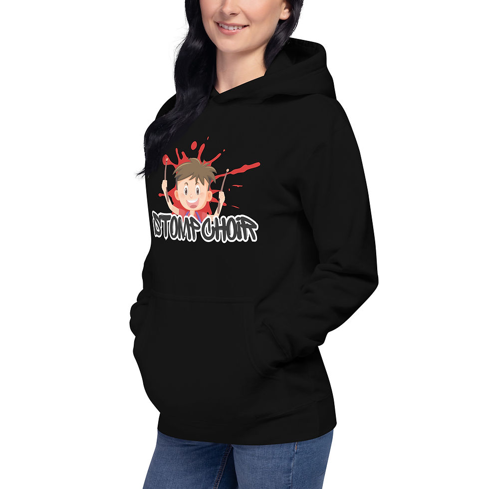 Thumbnail: Stomp Choir Unisex Adult Hoodie