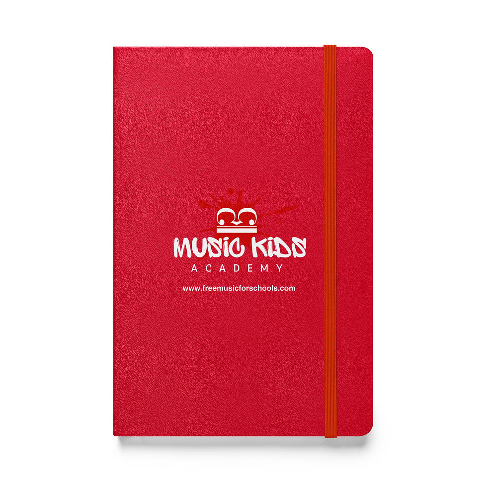 Thumbnail: Music Kids Academy Hardcover Bound Notebook