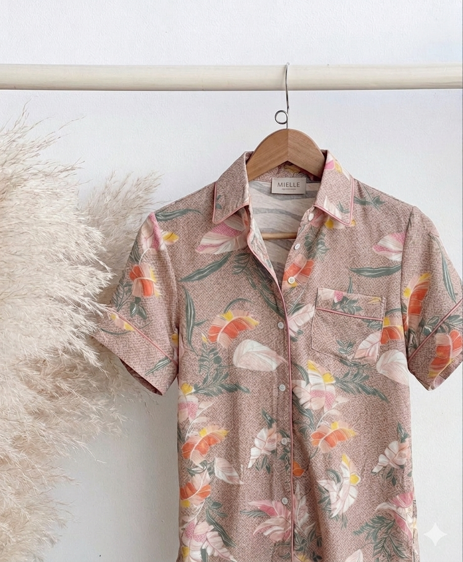 Thumbnail: Magnolia PJ Short - Damask Print