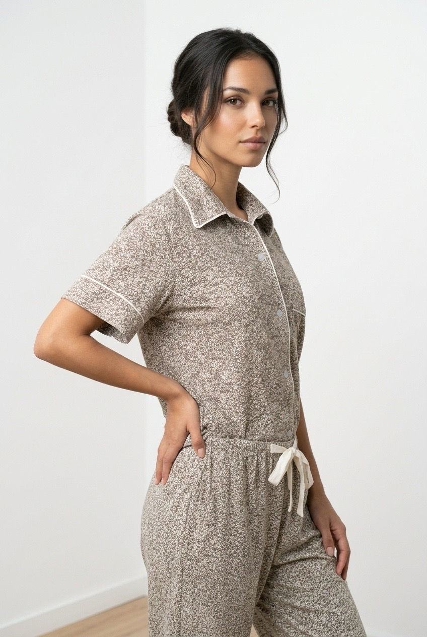 Thumbnail: Tina PJ Pants -Floral Mist