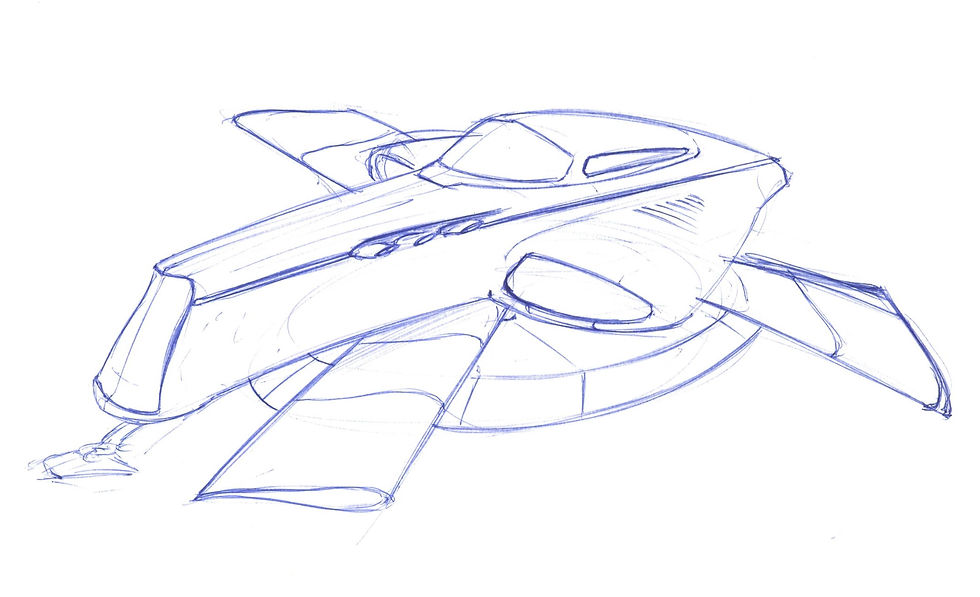 Starship sketch