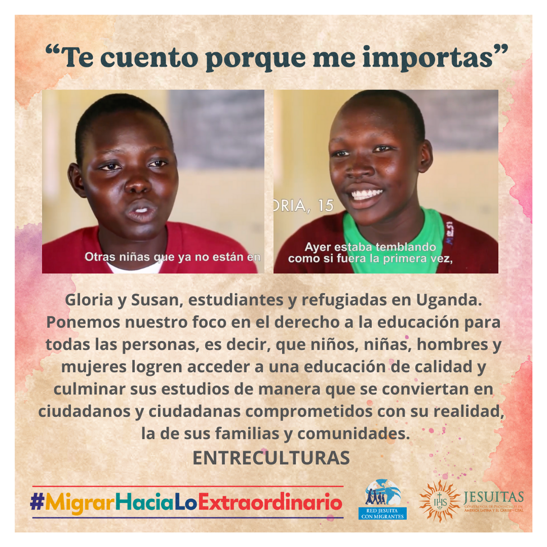 Gloria y Susan, estudiantes y refugiadas en Uganda, conozcamos su historia.