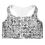 Thumbnail: 'WORDS' FINE PRINT PADDED SPORTS BRA