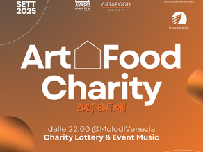 Art&Food Charity 2025: Lotteria per sostenere la Casa Avapo