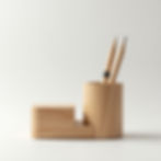 Wooden Pen Holder