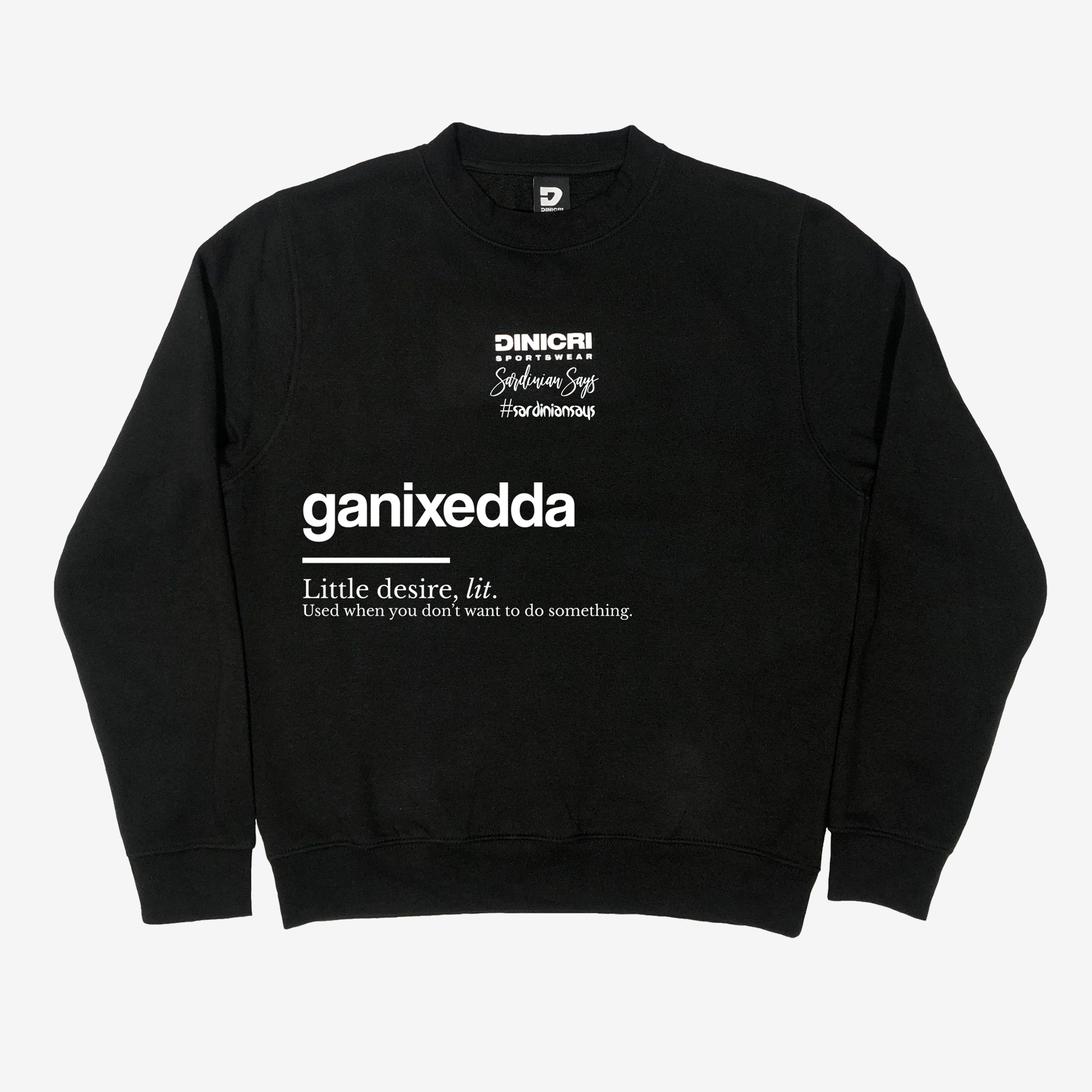 Felpa Dip x Sardinian Says "Ganixedda"