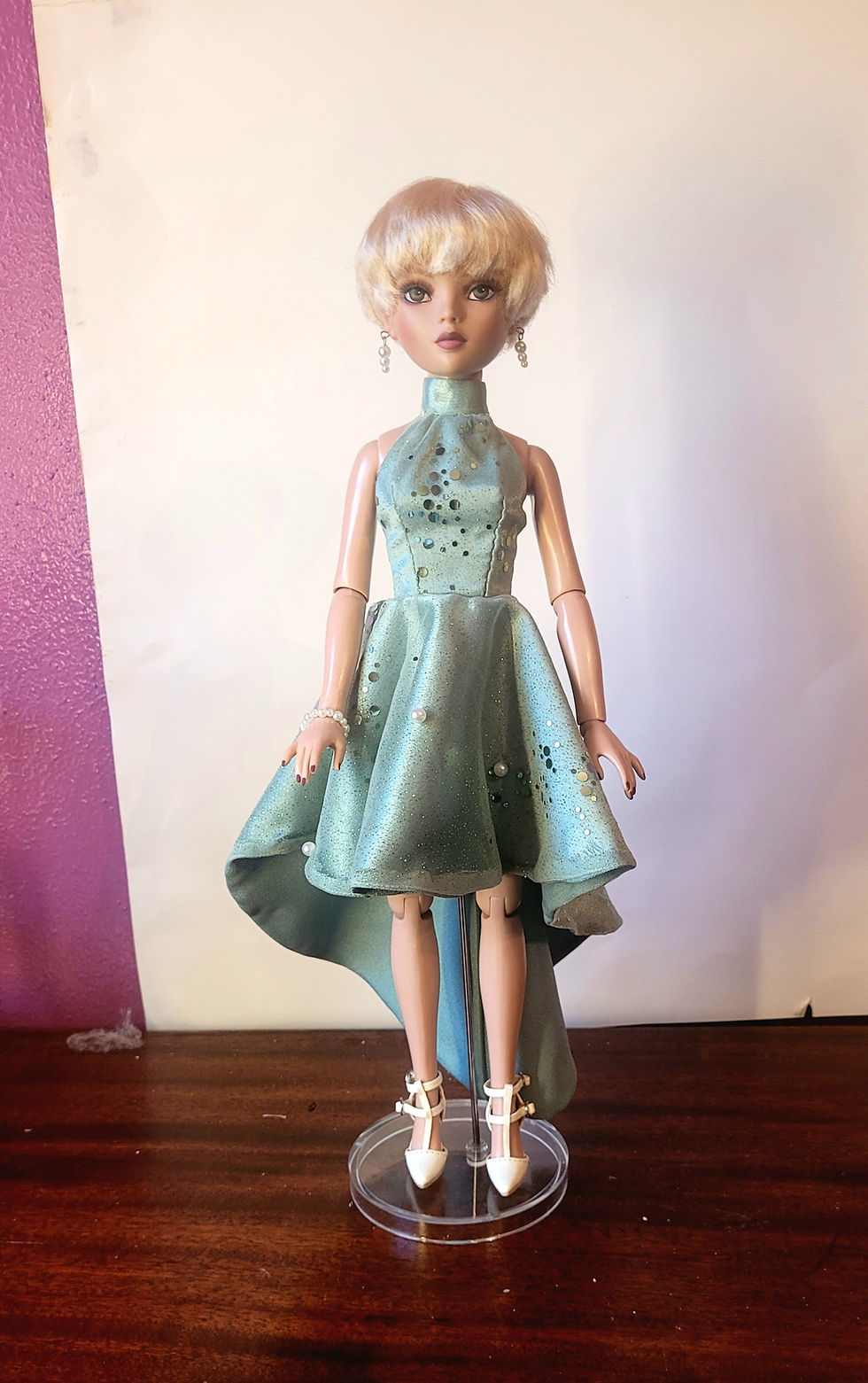 Thumbnail: Green Easter Dress - Ellowyne Doll