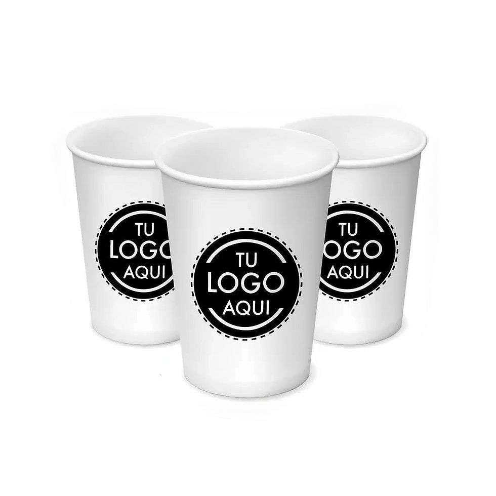 Miniatura: 1 PQ C/50PZAS DE VASO PAPEL BEBIDA CALIENTE 16OZ