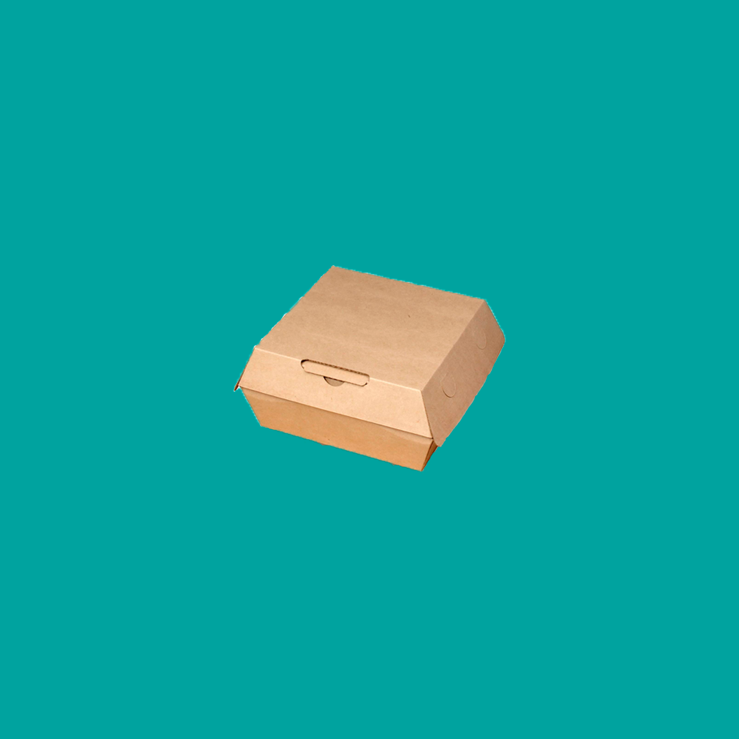 1 PZA DE BISAGRA BIODEGRADABLE DE PAPEL KRAFT 7 IN X 7 IN