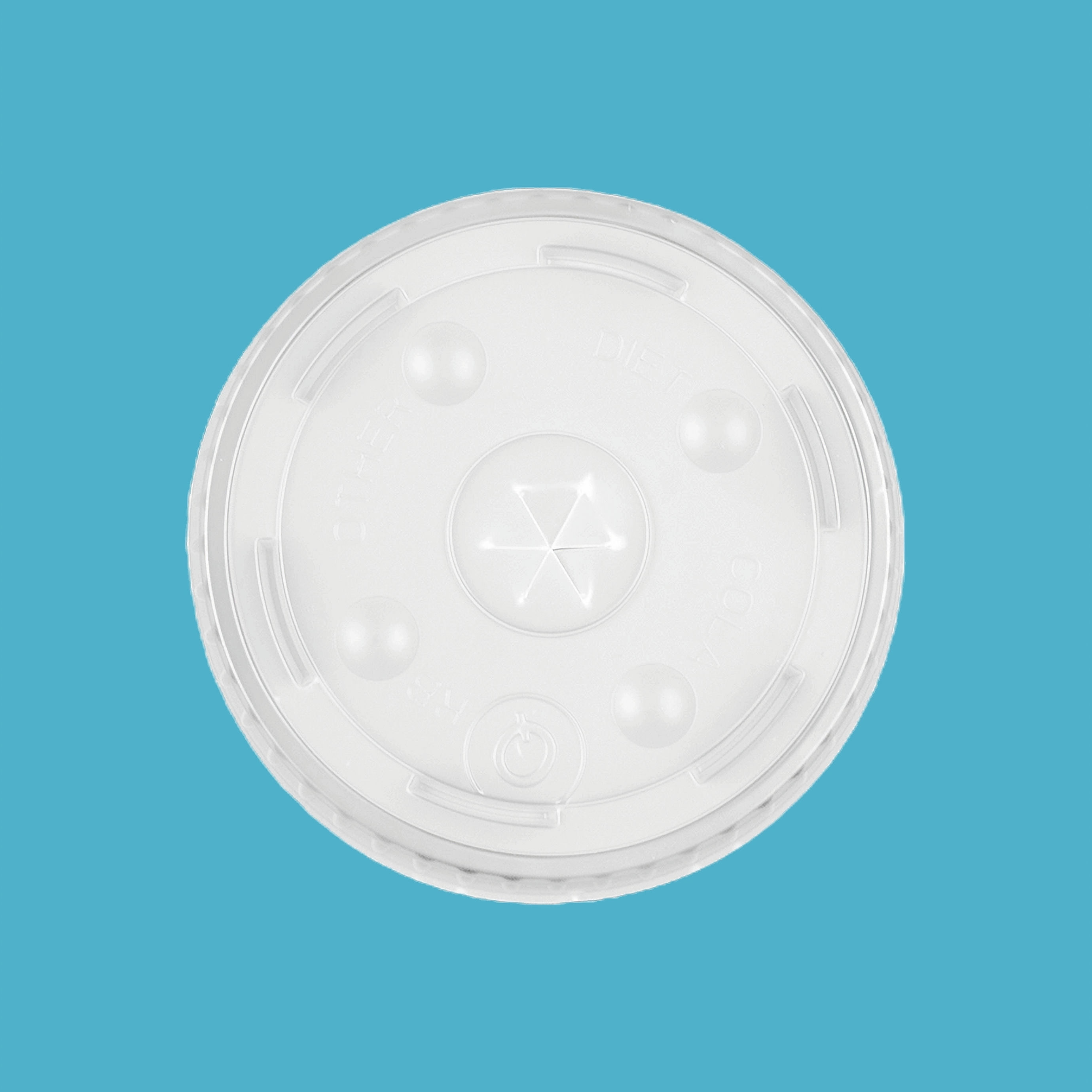 1 PQ C/125PZAS DE TAPA RANURA PARA VASO ULTRACLARO P/32