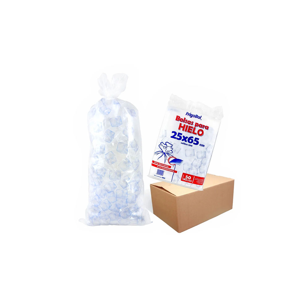 Miniatura: 1 PQ C/50PZAS DE BOLSA ESPECIALIDAD HIELO 26X65